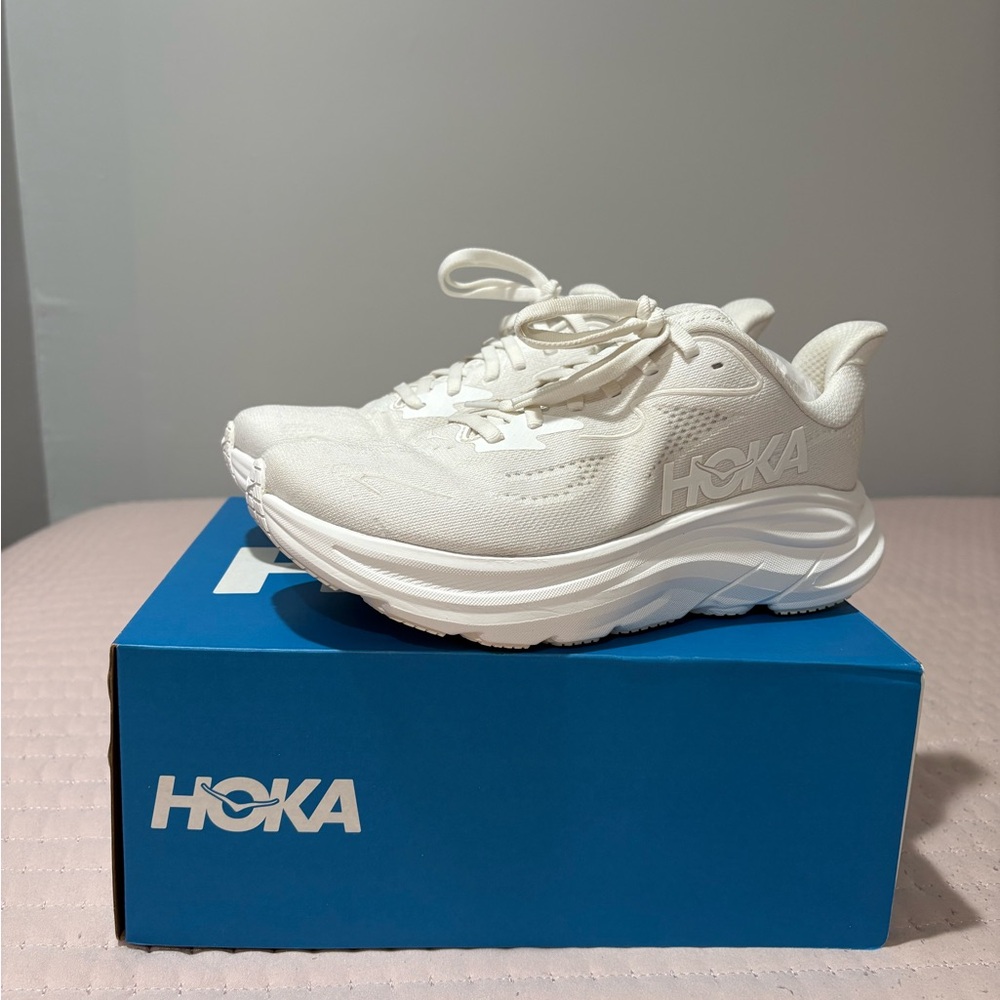 Hoka All-White Sneakers